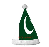 Meistverkaufte Niger-Flagge Weihnachtsmützen Komfortable Plüsch-Weihnachtsmützen für Erwachsene Neujahrs-Festliche Party-Kopfbedeckung
