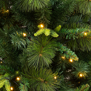Nhà Máy Trực Tiếp Nguồn Tùy Chỉnh Cây Giáng Sinh Pre-Ánh Sáng Nhân Tạo Cây Giáng Sinh Với Thông Kim Mẹo - Product Image 2