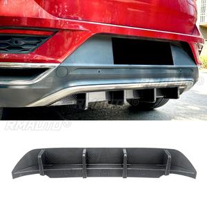 <b>For</b> Volkswagen T-Roc Normal Version 2018-2022 <b>Car</b> Rear Bumper Lip Splitter <b>Diffuser</b> Body Kit Bumper Guard Protector Cover - Product Image 2