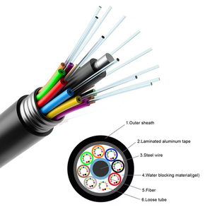 Cable Óptico Exterior GYTS G652D 12/24/48 Núcleos Blindado para Comunicación de Larga Distancia para FTTH - Product Image 3