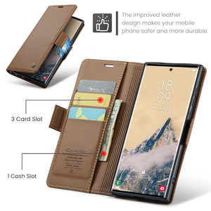 Étui portefeuille magnétique en similicuir avec support et porte-cartes pour <span class=keywords><strong>Samsung</strong></span> Galaxy S26 Ultra, S25 Plus, S24, <span class=keywords><strong>S23</strong></span>, S22, A56, A36, A55 - Product Image 5