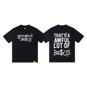 เสื้อยืดกันไอไซรัปของผู้ชายยี่ห้อดังพิมพ์ลายคลาสสิกแบบสแกนได้เสื้อแขนสั้นสำหรับผู้ชาย - Product Image 6