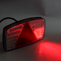 Feux de remorque LED 12V 24V : clignotants, feux stop, feux arrière, feux de brouillard, feux de position latéraux, réflecteurs et feux arrière combinés pour camions