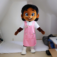 Shengye personnalisé de haute qualité dessin animé Animal en peluche gonflable singe fille mascotte Costume Costume pour adultes pour fête carnaval