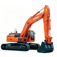 Kullanılmış Paletli Ekskavatör DH220LC-7 DH300, Orjinal Doosan Motorlu, İkinci El Doosan İş Makinesi İnşaat İçin Satılık