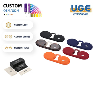 Gafas de Lectura Plegables Portátiles con Clip Nasal, de Silicona Suave, <span class=keywords><strong>para</strong></span> <span class=keywords><strong>Leer</strong></span> <span class=keywords><strong>Acostado</strong></span> en la Cama - Product Image 1