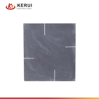 Plaque en carbure de silicium (SiC) céramique réfractaire KERUI sur mesure pour four industriel haute température