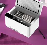 Boîte isotherme pour insuline 12V avec batterie rechargeable, température réglable de 0 à 18 degrés Celsius, 2 couches, refroidisseur portable pour peptides avec prise USB