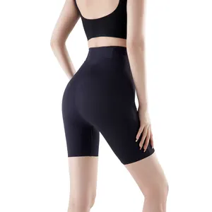 Custom wholesale high waist summer breathable seamless women's sexy underwear plus size fitness yoga shorts waist shaping pants