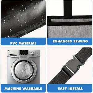 Organizador Práctico para Maletero de Coche, 7 Bolsas de Almacenamiento Grandes, Gris y Negro, para Coches, SUV, Organizador Automotriz - Product Image 5