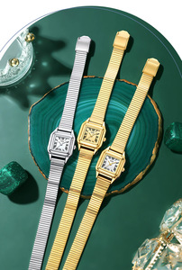 Reloj de Cuarzo para Mujer con Correa de Acero Vintage de Lujo Ligero, Especial de Navidad, Reloj de Regalo para Mujer de Alta Estética - Product Image 6