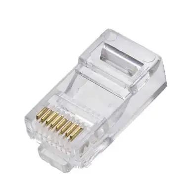 Ethernet Rj45 5e Kabel Connector Cat5e Rg45 8p8c Naar Cat Rj 45 Connector Netwerk Kabel Rj45