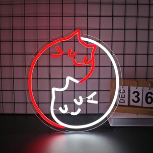 Letrero <span class=keywords><strong>de</strong></span> neón <span class=keywords><strong>de</strong></span> gato, letreros <span class=keywords><strong>de</strong></span> neón para decoración <span class=keywords><strong>de</strong></span> pared, letreros <span class=keywords><strong>de</strong></span> luz LED rojos y blancos, decoración <span class=keywords><strong>de</strong></span> <span class=keywords><strong>Roma</strong></span> para dormitorio, <span class=keywords><strong>Club</strong></span>, fiesta, Bar, tienda, operado por USB - Product Image 5