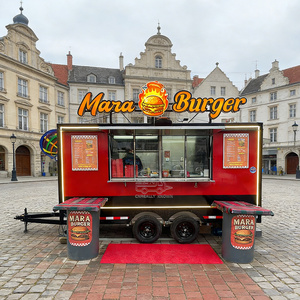 Carrito de hot dogs estilo americano, camiones usados en venta en Alemania, camión de comida con equipo de cocina - Product Image 4