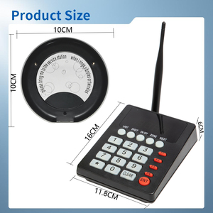 Hot bán Nhà hàng không dây bảng khách thực phẩm buzzer hàng đợi gọi hệ thống phân trang khách hàng gọi điện thoại hệ thống máy nhắn tin - Product Image 5