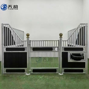 Écurie permanente pour chevaux en acier galvanisé à chaud, style européen personnalisé, pour ferme équestre, avec toit - Product Image 6