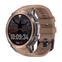Montre connectée robuste pour homme 2026 DM59 avec GPS intégré, cartes hors ligne, étanchéité 5ATM, appels Bluetooth, suivi sportif, logo personnalisé OEM