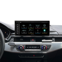 Lecteur Multimédia Voiture Android 10,25 Pouces, GPS Navigation Écran sans Fil Carplay pour Audi A4 B9 A5 2009-2019