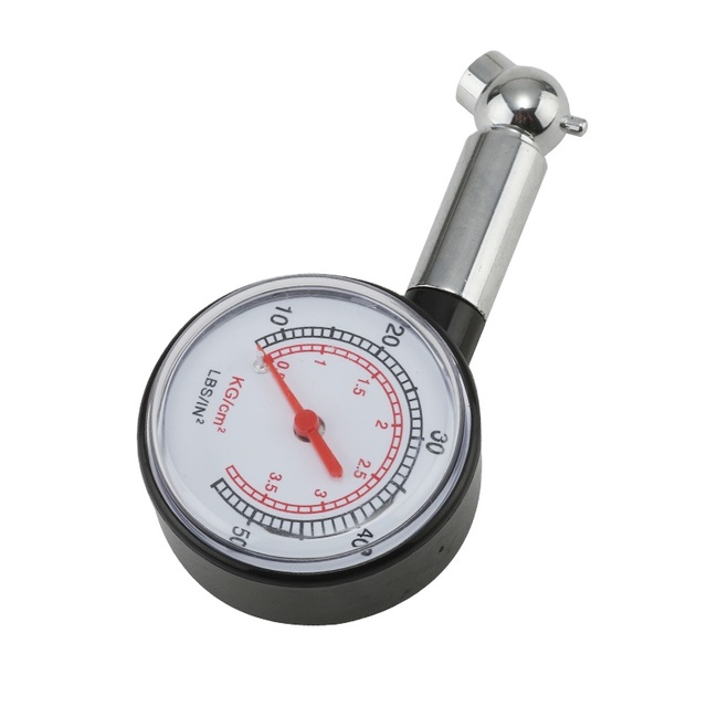 Hot Sale Handy Pocket air Gauge Plastic Body Dial  Tire Pressure Gauge10-50psi 10-100psi