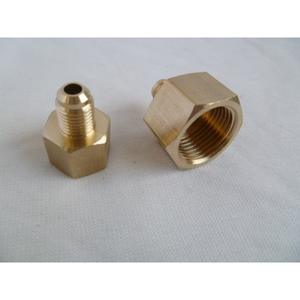 Adaptador de Cobre M16*1.5x M11 1/4 Pulgadas, Conector de Manómetro de Oxígeno con Presurización de Nitrógeno, Rosca Interna para Aplicaciones de Gas y Líquido - Product Image 2