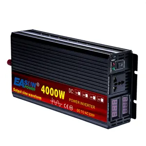 Easun xe biến tần 12V 220V 3000W 4000W 5000W 24V chuyển đổi pin DC để AC tinh khiết Sine Wave điện áp chuyển đổi 220V Điện biến tần