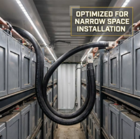 Cable de alimentación CC PrimePro 1500V BESS LSZH de alta flexibilidad IP67/IP68 para interconexión de clusters de baterías y barras colectoras en sistemas de almacenamiento a nivel MW