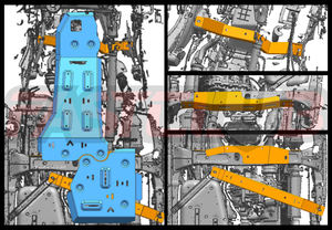 FASTCULB-24-212 Plaque de protection inférieure en alliage d'aluminium 5/8 mm, protection de moteur, plaque de protection pour BEIJING-EU5 2018-2020 - Product Image 6