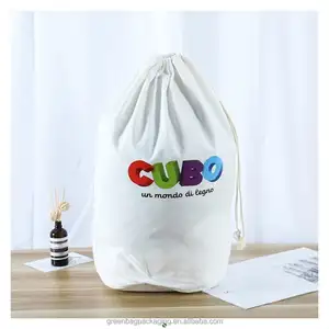 Muslin Luxury Drawstring Bag Backpack For Kids Waxed Canvas Draw String Basketball Bags Small Orange Inner Cartoon With Stopper