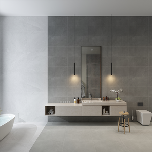 Nouvelle conception de carrelage de sol en porcelaine rustique à l'<span class=keywords><strong>aspect</strong></span> <span class=keywords><strong>bois</strong></span> antique, 600x600 mm, mat, antidérapant, pour une utilisation en intérieur et en extérieur - Product Image 4