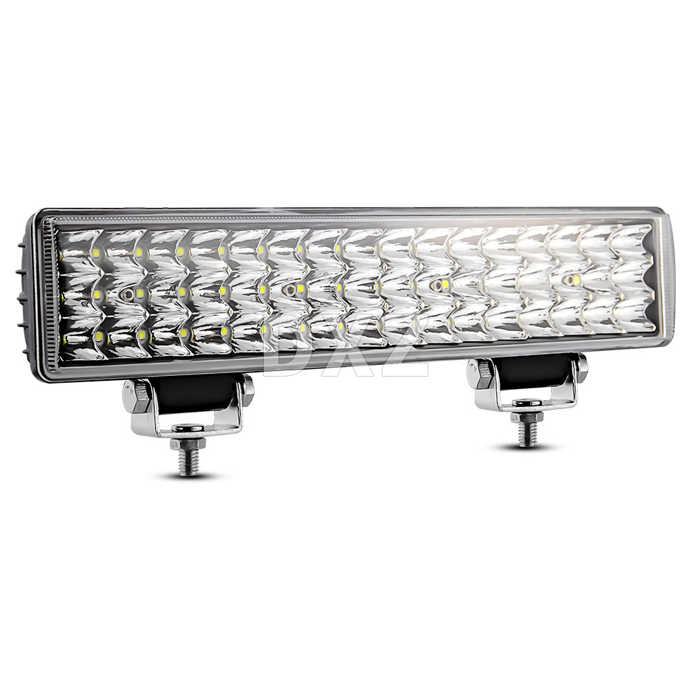 DXZ H-12C-48 12-Inch 48LED DC9V-30V 144W LED Light Bar Automotive Work Light Car/Truck/SUV/Boat Off-Road Retrofit/Upgrade 1-Year
