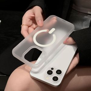 เคสโทรศัพท์สำหรับ iPhone 17 Pro Max แบบใสกันกระแทก ดีไซน์เรียบง่าย ผิวด้าน พร้อมร่องแม่เหล็ก - Product Image 2