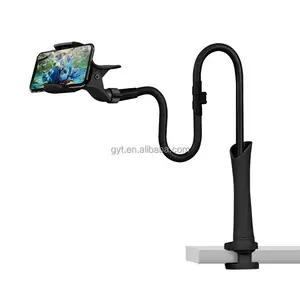 Universal Rotary Arm Multifunctional Bed Phone Holder Tablet PC Holder Clip Table Phone Holder