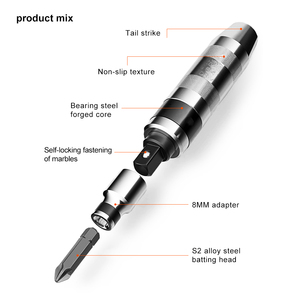 Cứng Đa Mục Đích 14Pcs Tác Động Điều Khiển Bit Thiết Lập Vít Vắt Tác Động Tuốc Nơ Vít Thiết Lập Sửa Chữa Điều Khiển Bộ - Product Image 4