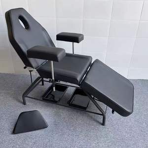เตียงนวดเสริมความงามอเนกประสงค์แบบพับได้ สำหรับทำทรีตเมนต์ขนตา  พร้อมฐานเสริมความแข็งแรง  สำหรับทำไฮโดรเทอราปี  ทายาสี  และสัก - Product Image 1