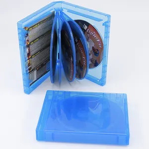 25mm 9 Disc Bluray DVD Holder Blu ray CD Packaging Box Multi Blu Ray DVD Case for Machine Packaging Blu-ray Cases