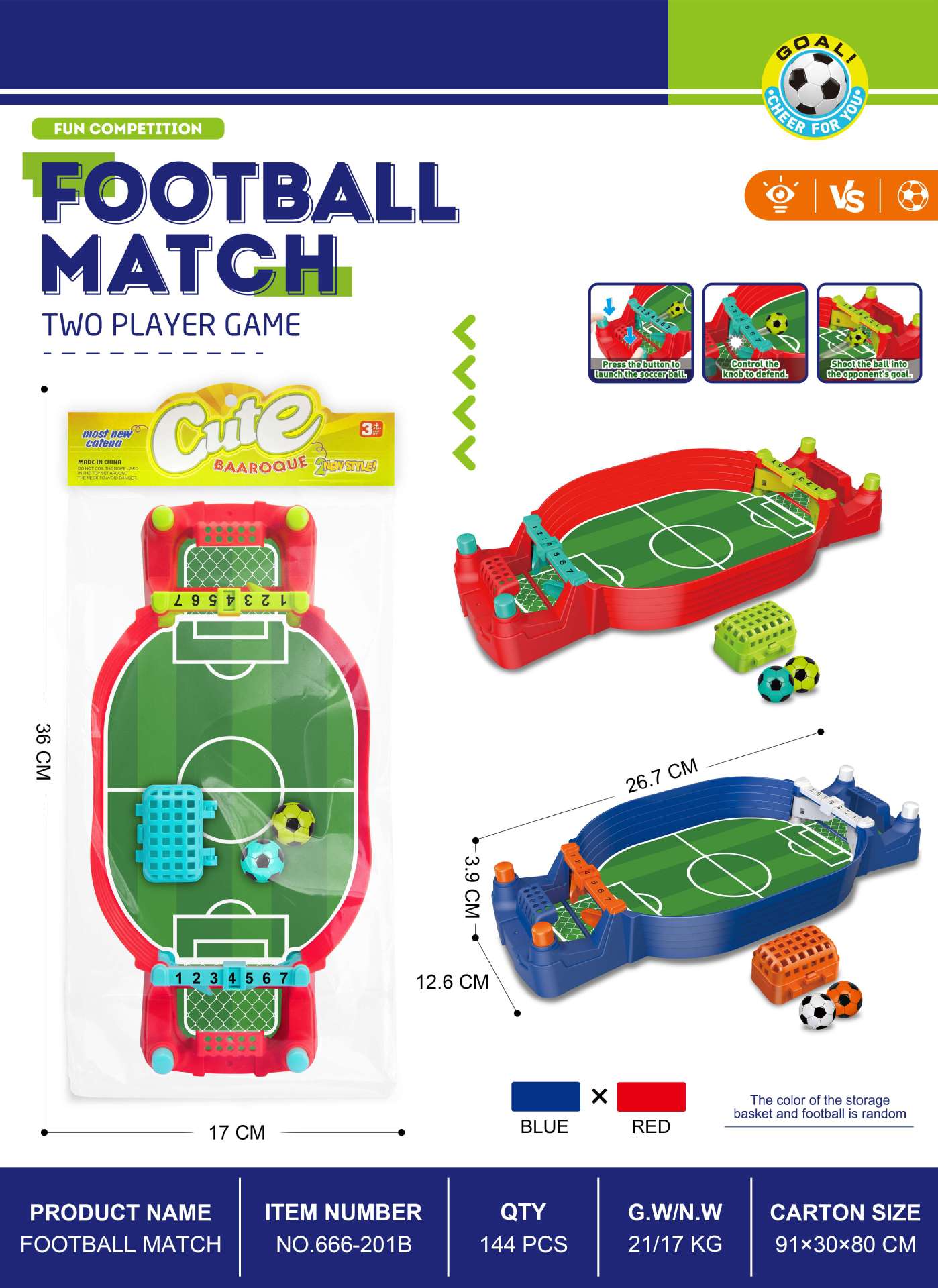 666-201b calcio balilla - offerta minima 144 unità