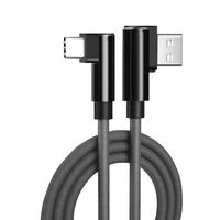 Kabel Data USB nilon tenun ganda tipe-c, 120W untuk kamera pemindai Printer ponsel & Komputer-pengisian Super cepat