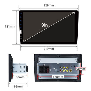 1 DIN 9 inch PIONER xe <span class=keywords><strong>MP5</strong></span> Máy nghe nhạc đài phát thanh xe Carplay Màn hình FM AM BT Android đài phát thanh tự động Para carro xe Stereo - Product Image 5