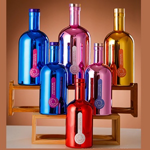 <span class=keywords><strong>Botella</strong></span> <span class=keywords><strong>de</strong></span> Vidrio Moderna para <span class=keywords><strong>Whisky</strong></span> y Vodka, Envase <span class=keywords><strong>de</strong></span> Vidrio <span class=keywords><strong>de</strong></span> 250 ml, <span class=keywords><strong>Botella</strong></span> <span class=keywords><strong>de</strong></span> Vino para Decoración <span class=keywords><strong>de</strong></span> Bares y Clubes VIP - Product Image 3