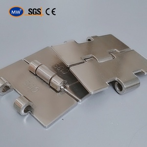 Cadena transportadora <span class=keywords><strong>de</strong></span> mesa <span class=keywords><strong>de</strong></span> grado alimenticio <span class=keywords><strong>Mega</strong></span> Flat Top 815-K400 <span class=keywords><strong>de</strong></span> fácil <span class=keywords><strong>limpieza</strong></span>, cadena <span class=keywords><strong>de</strong></span> placa superior para sistemas transportadores <span class=keywords><strong>de</strong></span> panadería - Product Image 1