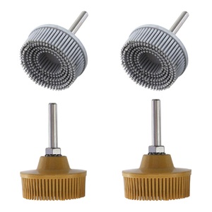 Cepillo de <span class=keywords><strong>disco</strong></span> de cerdas radiales de óxido de aluminio cerámico de 2 pulgadas - Cepillo abrasivo de alta resistencia para taladro eléctrico OEM, eliminación de óxido de aluminio y <span class=keywords><strong>hierro</strong></span> - Product Image 1