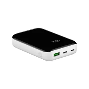 Mini Power Bank 10000mah PD QC 20W 22.5W caricatore rapido portatile 10000mah Powerbank con Display digitale a Led