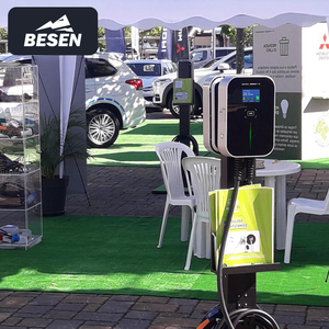 BESEN EVSE OCPP 1.6J <span class=keywords><strong>Mennekes</strong></span> EV <span class=keywords><strong>CARGADOR</strong></span> RÁPIDO 32A 22kW <span class=keywords><strong>CARGADOR</strong></span> DE PARED DE COCHE ELÉCTRICO con TARJETA 4G RFID - Product Image 6