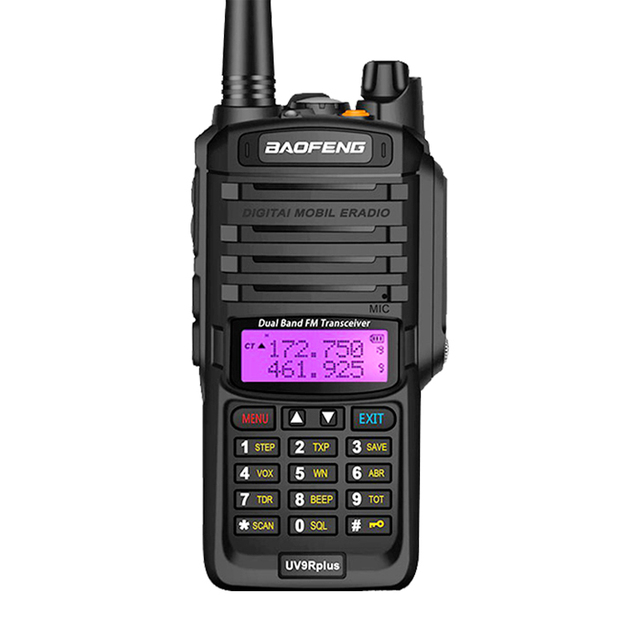 Hot Sale Baofeng UV-9R Uv9r PLUS Portable Amateur Ham Two Way CB Radio Station Waterproof IP67 VHF UHF Transceiver Walkie-Talkie