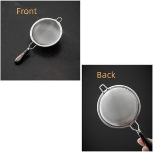 Reusable 304 Stainless Steel <b>Tea</b> Strainer with Filter Mesh for Home Kitchen Use <b>Tea</b> & Coffee Filtration - Product Image 2