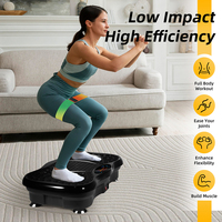 Plataforma Vibratoria Mini para Ejercicio, Relajación y Fitness, con Altavoz, para el Hogar