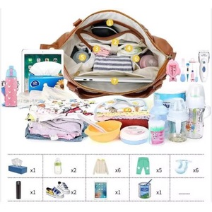 กระเป๋าเป้สะพายหลังใส่ผ้าอ้อมเด็กกันน้ำ ผลิตตามมาตรฐาน BSCI แบบ OEM - Product Image 4
