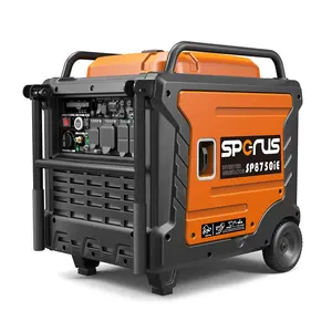 Powerful 8.25Kw Silent Electric Petrol Gasoline Inverter Generator With Handle And Wheels