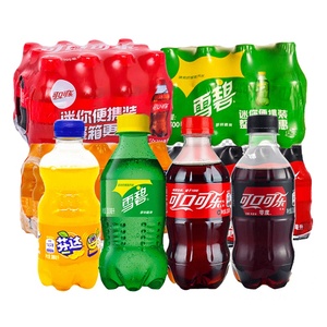 Vente en gros professionnelle de boissons exotiques de 300ml Mini bouteille de boissons gazeuses fruitées au Coca-Cola - Product Image 1