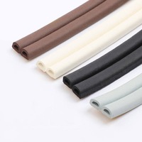 Cinta de Sellado Autoadhesiva de Espuma EPDM de Alta Elasticidad Tipo D, Reductora de Ruido, Resistente al Viento, Insonorizante y Antipolvo para Puertas y Ventanas